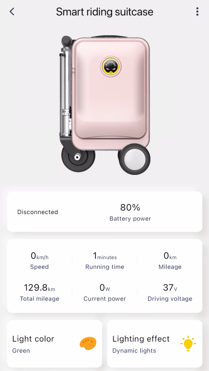 Your ride, controlled from your pocket.